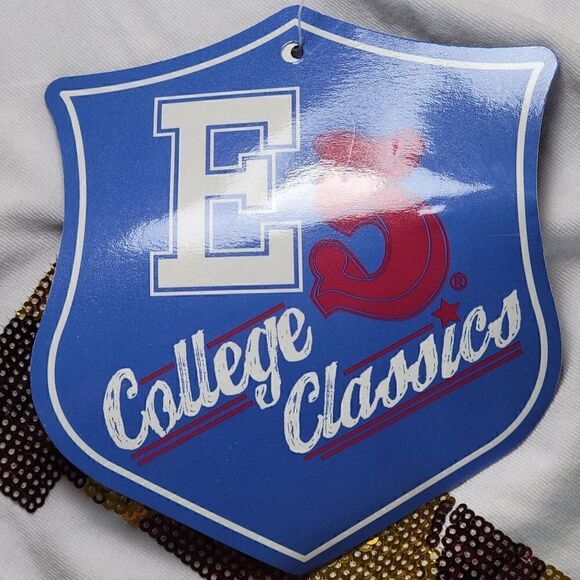 Minnesota Gophers Womens Sequin V-neck T-shirt Sz M - Picture 7 of 9